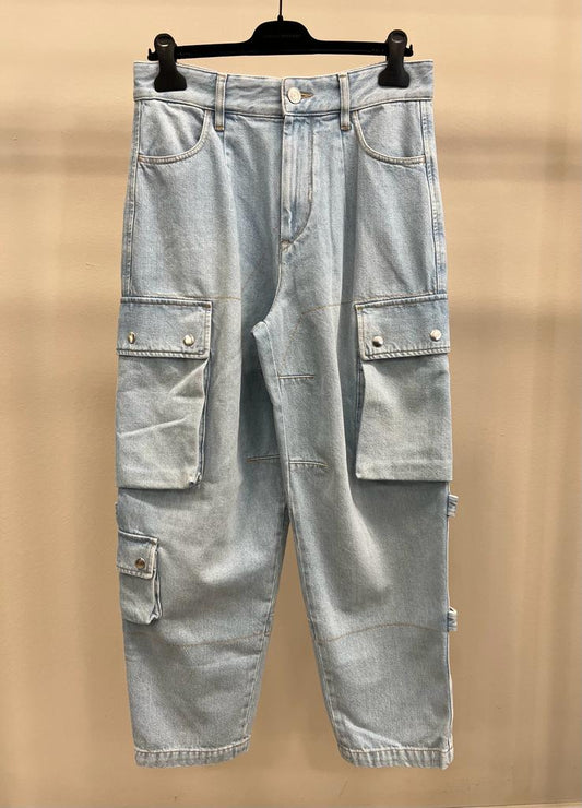 ISABEL MARANT ELORE JEANS LIGHT BLUE