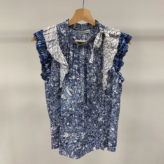 Ulla Johnson Haru Top - Indigo