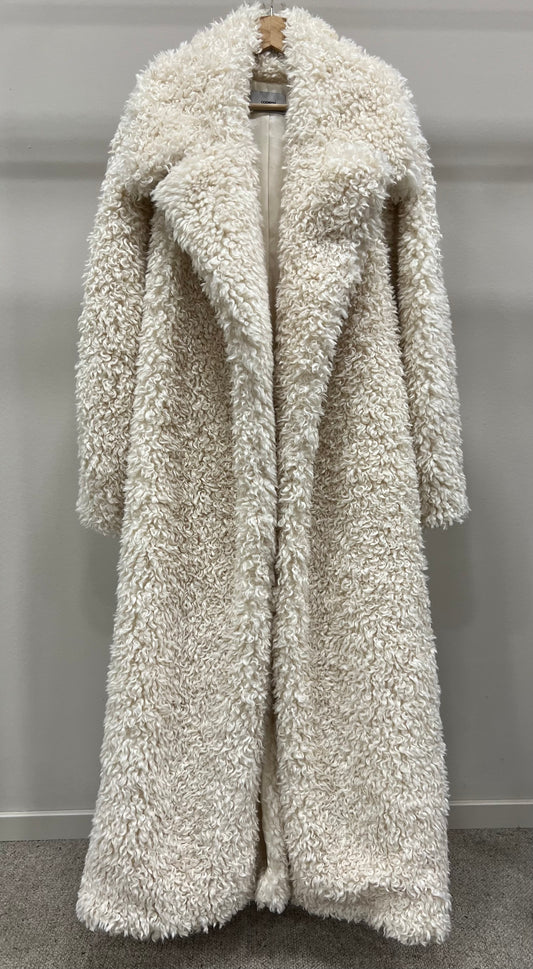 COPERNI BELTED MAXI COAT OFF WHITE