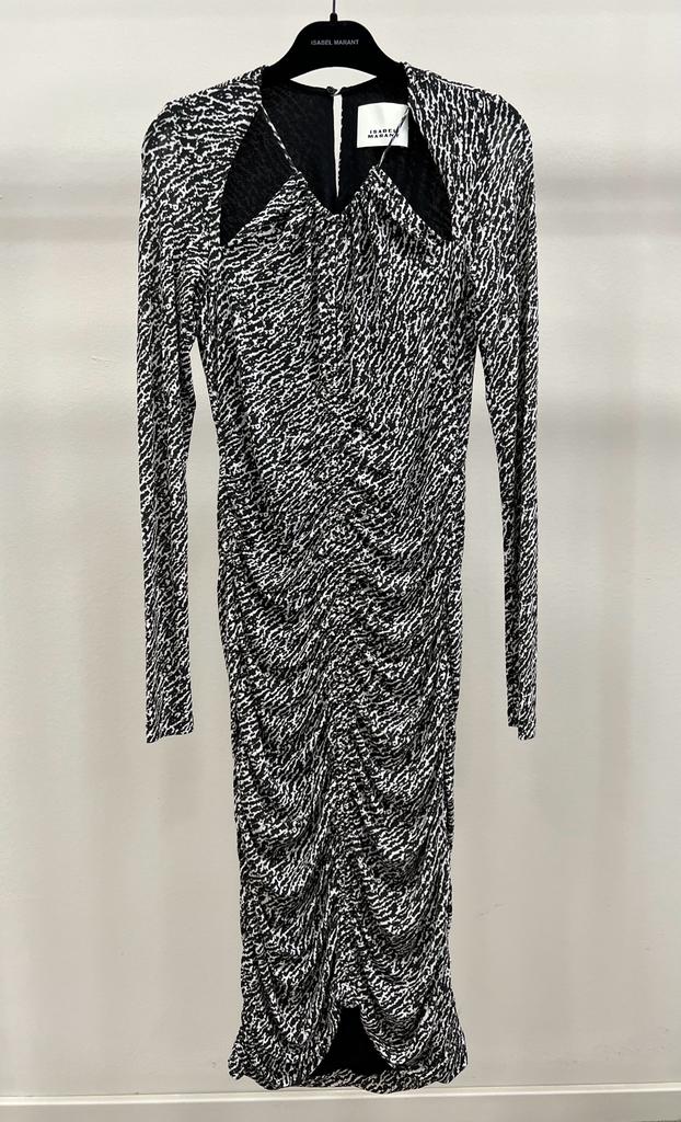 ISABEL MARANT LOGANE DRESS BLACK