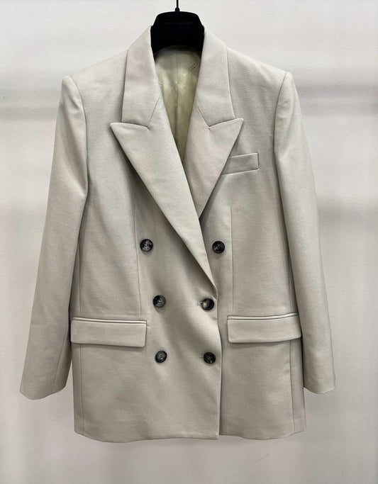 ISABEL MARANT NEVIMEA JACKET STRAW