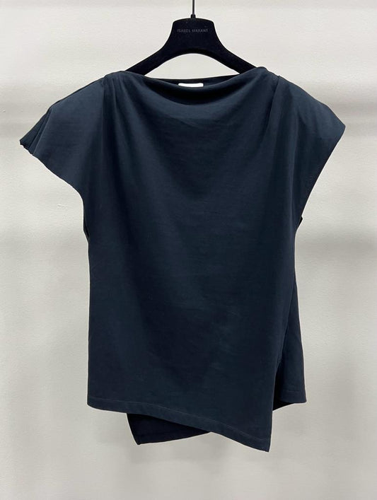 ISABEL MARANT SEBANI T SHIRT BLACK