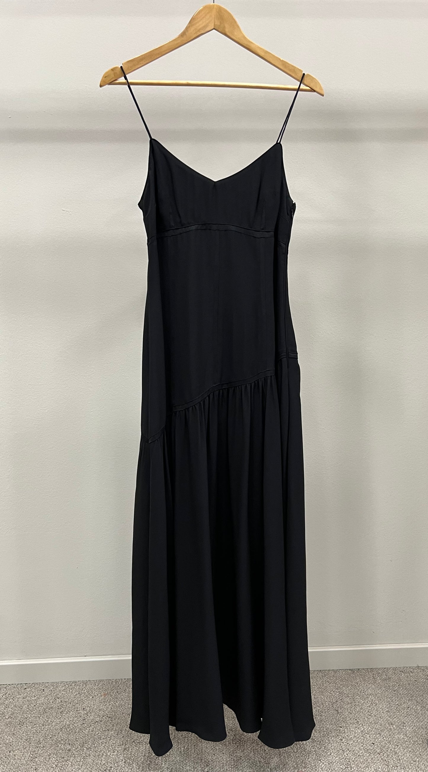 ULLA JOHNSON ALEGRIA DRESS NOIR