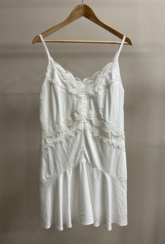 IRO PARIS LAVEA DRESS WHITE