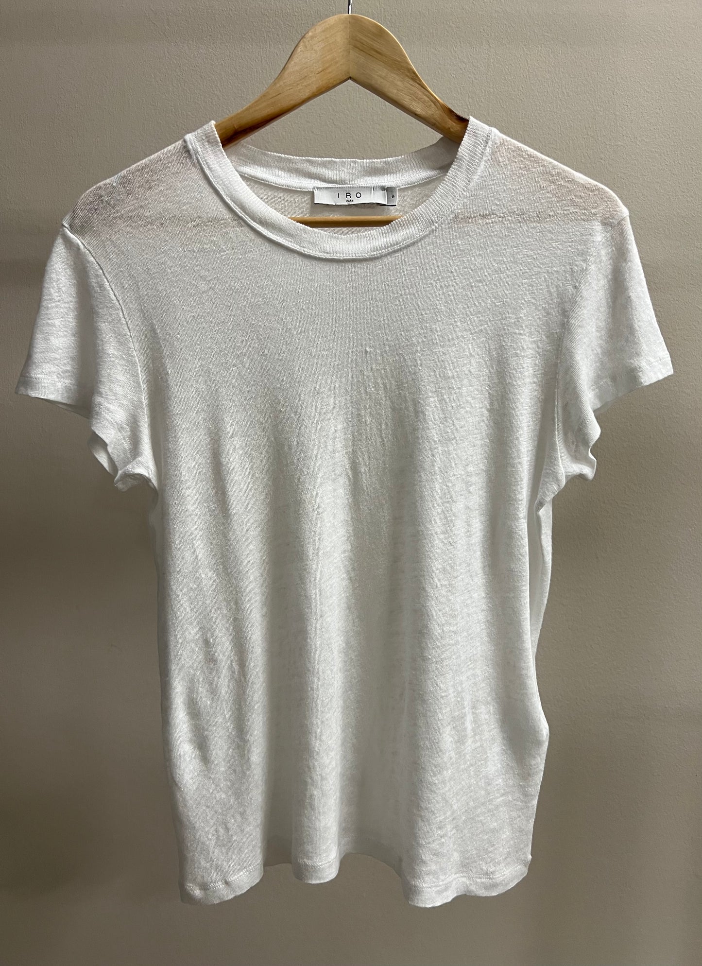 IRO PARIS THIRD T SHIRT WHITE