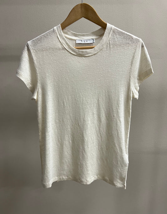 IRO PARIS THIRD T SHIRT CLOUDY WHITE