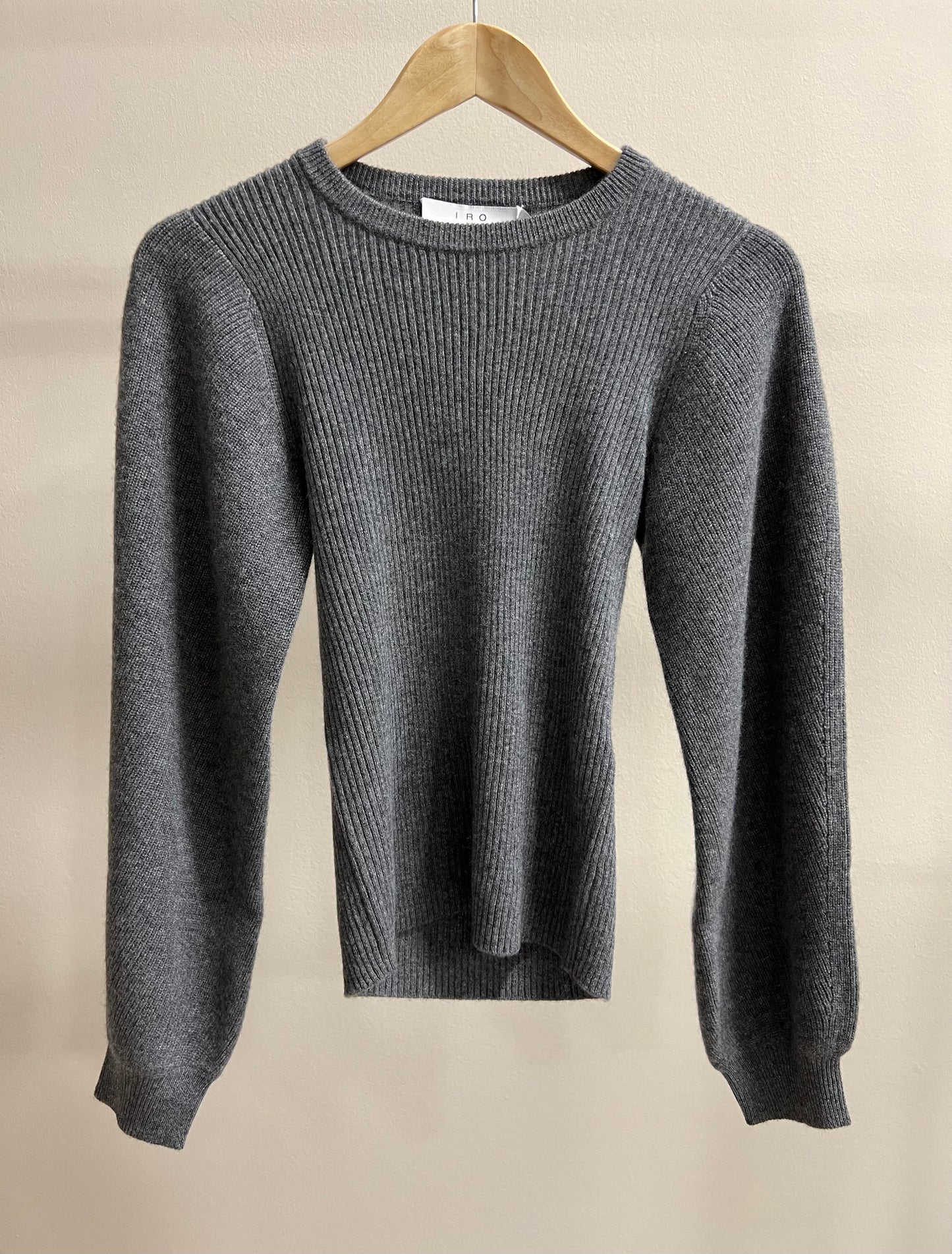 IRO PARIS IDAYA SWEATER ANTHRACITE