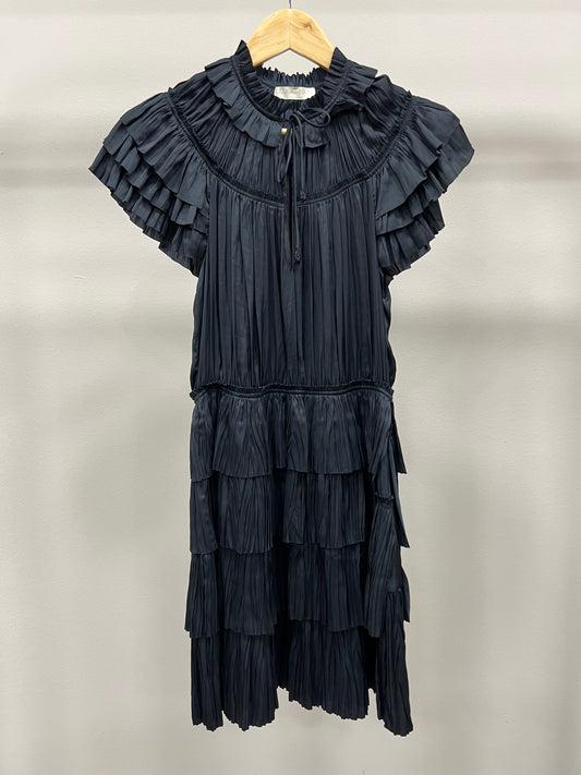 ULLA JOHNSON VESNA DRESS NOIR