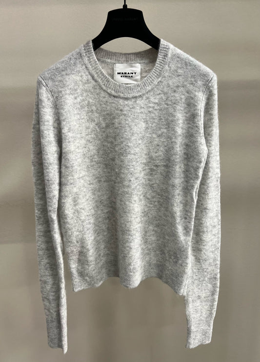 ISABEL MARANT ANIA SWEATER LIGHT GREY