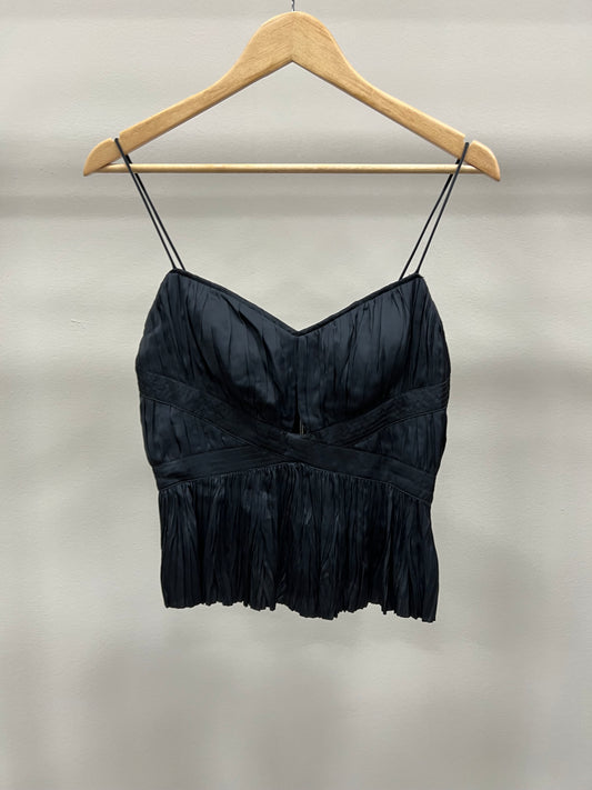 ULLA JOHNSON LISE TOP NOIR