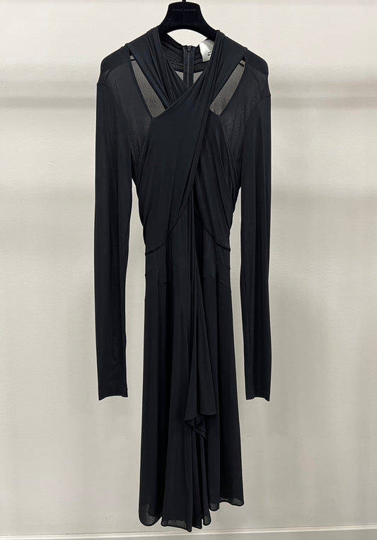 ISABEL MARANT PAYTON DRESS BLACK