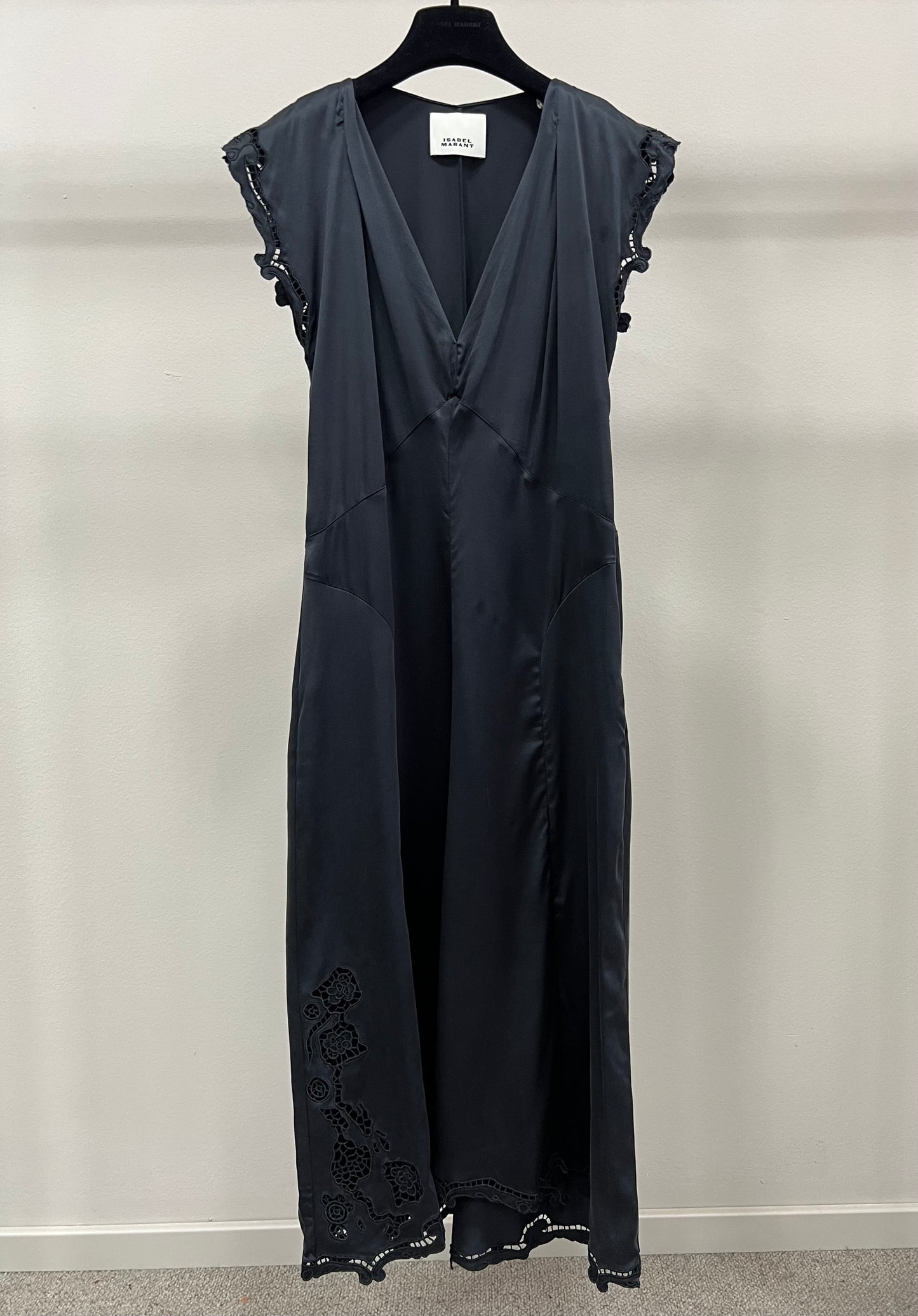 ISABEL MARANT JORDINA DRESS BLACK