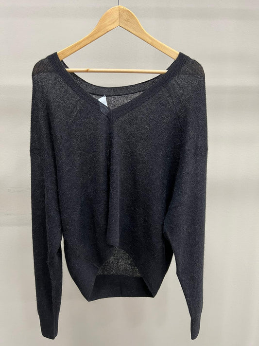 IRO PARIS BALL SWEATER BLACK