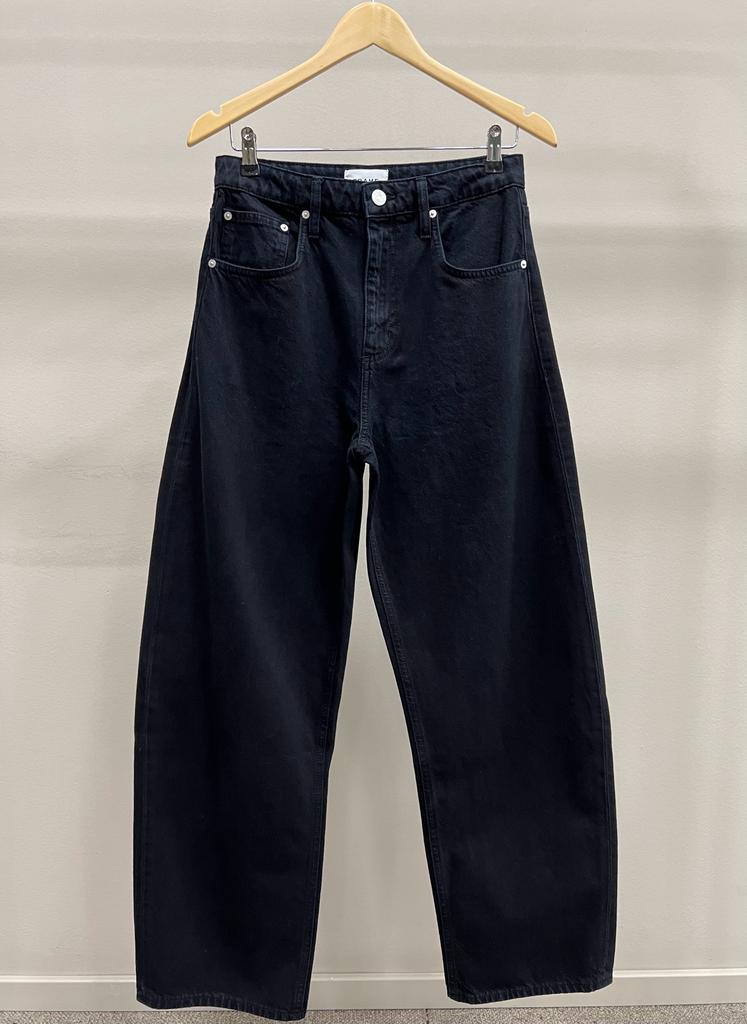 FRAME LONG BARREL JEANS BLACK