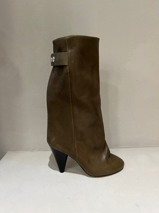 Isabel Marant - Lakfee Boots - Khaki