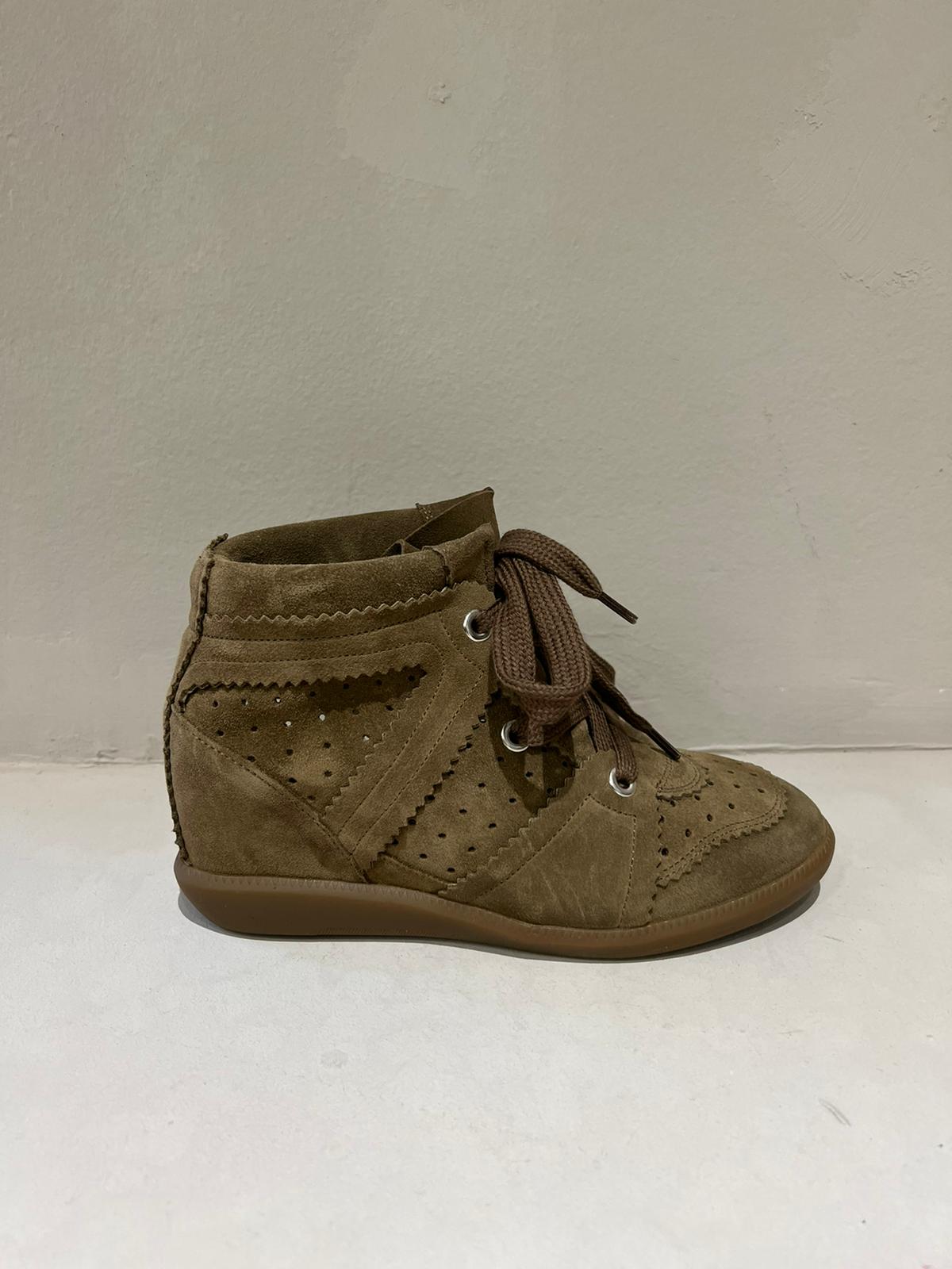 ISABEL MARANT - Bobby Sneakers - Brown