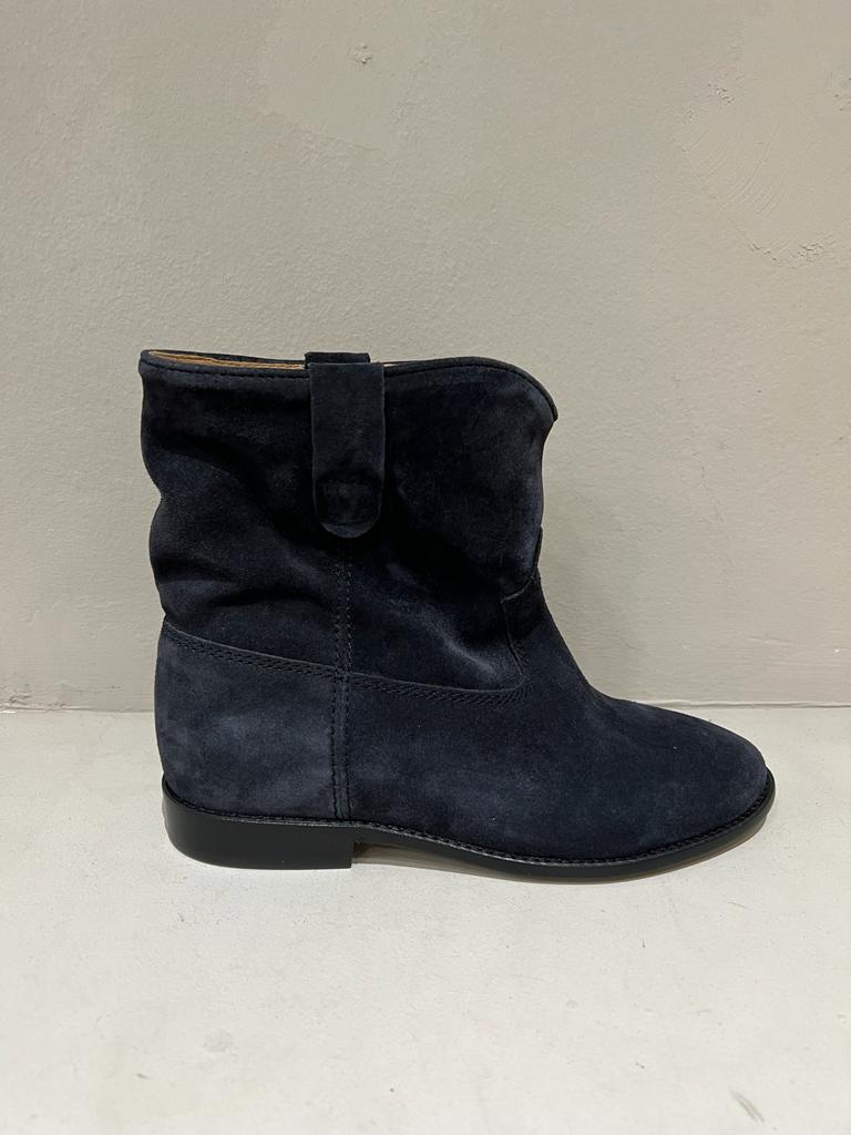 ISABEL MARANT CRISI BOOTS FADED BLACK