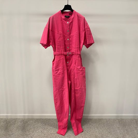 Isabel Marant Etundra Overall Rasberry