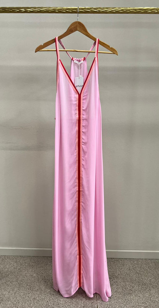 PITUSA SILKY SUNDRESS CANDY PINK